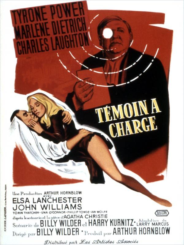 TEMOIN A CHARGE (1957) - RueDuCine | Notations et Avis de ...